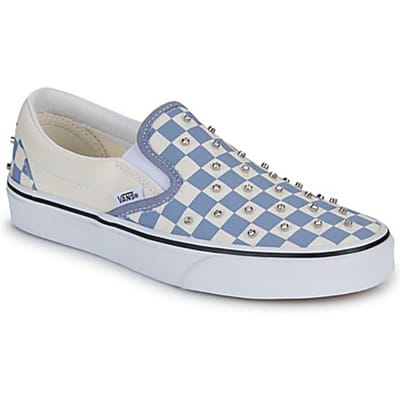 Vans Classic Slip-On Checkerboard Mushroom Sneakers Senior