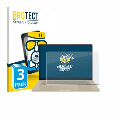 BROTECT - Screenprotector voor ASUS ZenBook A16 UX3607 - Folie Beschermfolie Beschermglas matte 3 Stuks