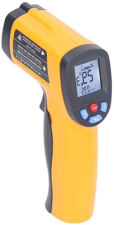 Draagbare Infrarood Temperatuurmeter voor Nauwkeurige Metingen, Ideaal voor Industrie en Thuisgebruik