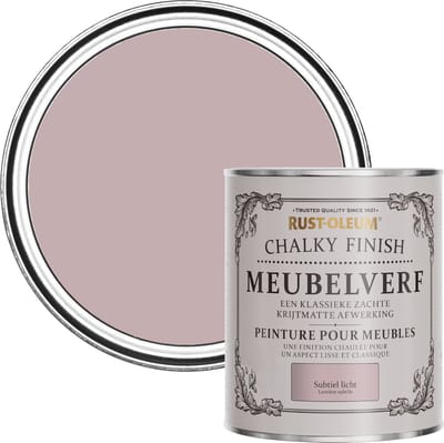 Rust-Oleum Roze Chalky Finish Meubelverf - Subtiel Licht 750ml