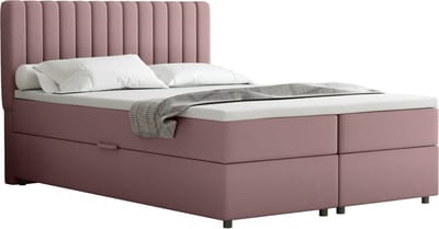 BOXBED Everest 140 x 200 cm tweepersoons met hoogwaardige Bonell-matras en topper