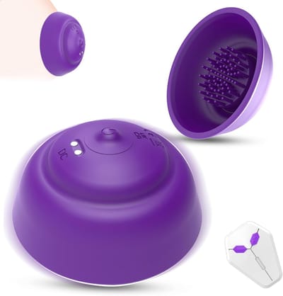 Ynkkvre - Borstmassageapparaat - Vrouwen - 10 Vibratiemodi - Nippelsauger en borstwarzen stimulatie - Draadloze afstandsbediening