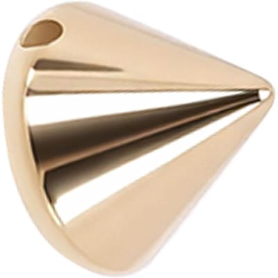200 Stuks Puntschoorsten 8x8mm Plastic Punk Stijl Puntschoorsten Kegelklinknagels voor Jassen Schoenen Tassen Riemen Goud goud