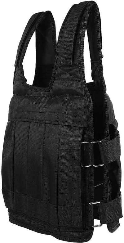 Dailygoody - Gewogen Vest - 50KG - Trainen met extra gewicht - 65 x 44 cm - Verstelbare Riemen - Geschikt voor Hardlopen, Joggen, Wandelen