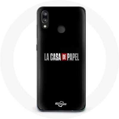 Hoesje voor Huawei P20 Lite - La casa de papel - Flexibel - Zwart - Bescherming - Gemengd