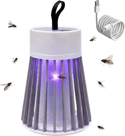 Lomera Muggenlamp - Insectenlamp - Vliegenlamp - Elektrische Muggenlamp - Elektrische Insectenlamp - Elektrische Insectendoder - Insectenverdelger - Muggenvanger - Insectenvanger - UV Muggenlamp - UV Insectenlamp