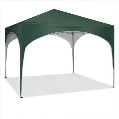 Tuinpaviljoen - Partytent 3x3 - Tuin Prieel - Buiten Overkapping - Vrijstaand - Stevig - Ruim - Beschermend - Tuinfeest - 300x300x260 cm - Complete set