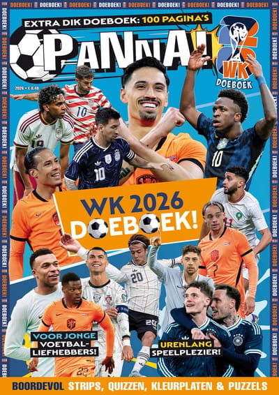 PANNA! WK 2026 Doeboek - Tijdschrift - Voetbal Doeboek voor kinderen - Alles over het WK 2026