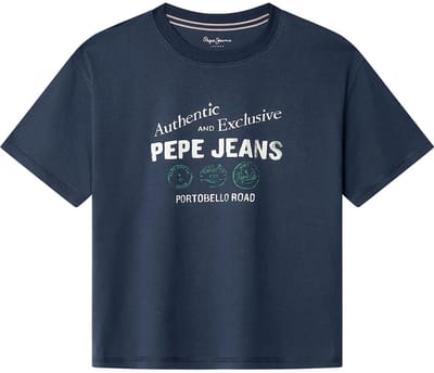 Pepe Jeans Carter T-shirt Met Korte Mouwen Blauw 14 Years Jongen