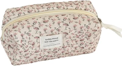 Schattige Cartoon Etui Roze voor Meisjes - Klein Waterdicht etui voor Pennen, Make-up of Sleutels