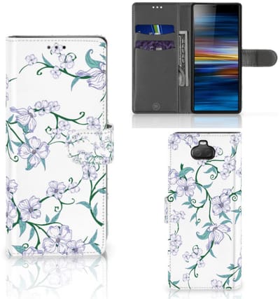 Sony Xperia 10 Uniek Hoesje Blossom White