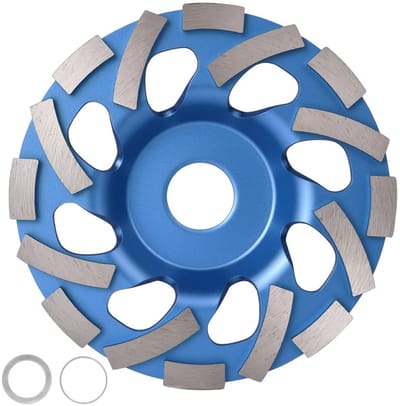 Professionele Diamant Slijpschijf van 125mm voor Graniet, Beton en Steen met Reducer Ringen