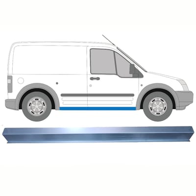 Reparatie dorpel voor Ford Transit Connect 2003-2013 / Links = Rechts