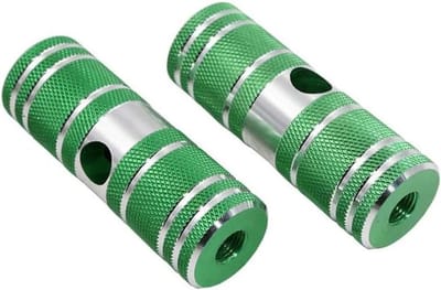 Fiets Pegs - Voetsteun Pedaal - Mountainbiken - Antislip Textuur - 7 x 2.5 cm - Groen