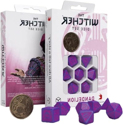 Dobbelstenen set - RPG dobbelstenen - Rollenspel avonturen - Thema geïnspireerd - 7 stuks - Meerkleurig