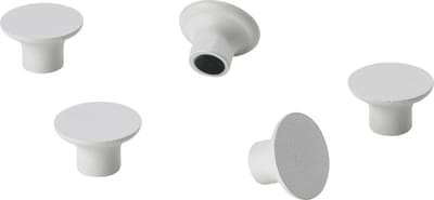 Zone A-Collection magneten set van 5 soft grey