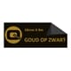 Brother TZe-344 tape goud op zwart 18mm x 8m (huismerk)