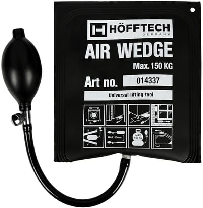 Hofftech Montagekussen Profi - 150 kg draagkracht - Inclusief handpomp - Metalen ontluchtingsknop - 16 x 15 cm