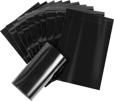 Hygiënezakjes - Discreet afval - Draagbaar afvalbeheer - Geurwerende sluiting - 100 stuks - Zwart