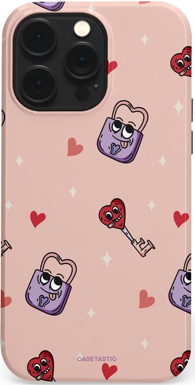 Casetastic Hoesje Geschikt voor Apple iPhone 14 Pro Max Magsafe - Stijlvolle Beschermende Duo-layer Case - Jij bent mijn match