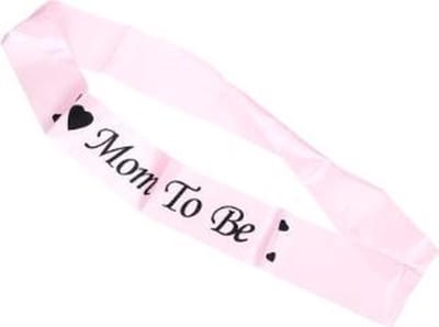 Akyol - Mommy to be sjerp -babyshower schouderriem -sjerp mommy to be -sjerp mummy to be -babyshower sjerp - Roze Schouderriem Baby Douche Satijnen Lint Mom Party Gift Gunsten Ontwerpen Decoratieve Ambachten