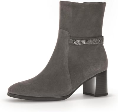 Dames Enkellaarzen met Rits voor een Elegante Look
