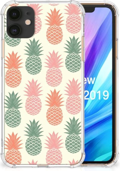 Apple iPhone 11 Beschermhoes Ananas