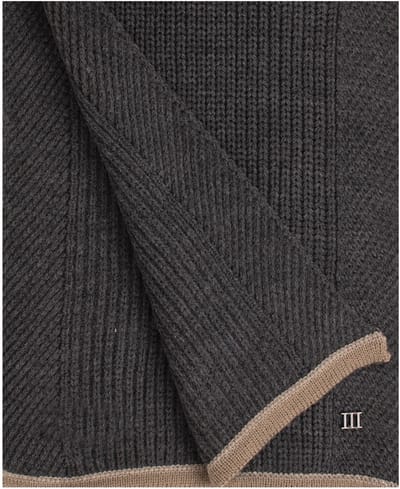Tresanti FULSI | Knitted Scarf With Detailed Grey (TRSCJE228 - 200)