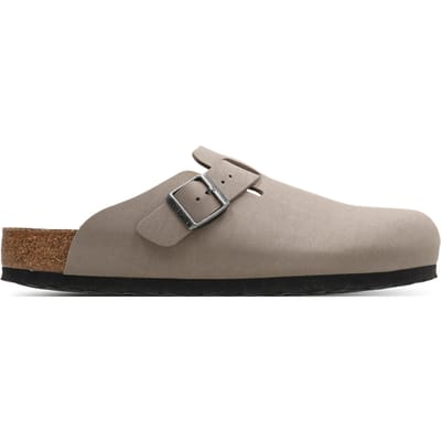 Birkenstock Boston Slippers en Sandalen Heren - Bruin - Maat 41 - Nubuck