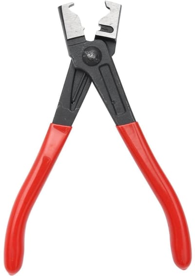 EXCITAT Slangklemtang - Kraagtang - Autoklemmen - R-type slangklemtang - Gereedschap voor het verwijderen en installeren van slangklemmen - Auto en rotatie - Rood