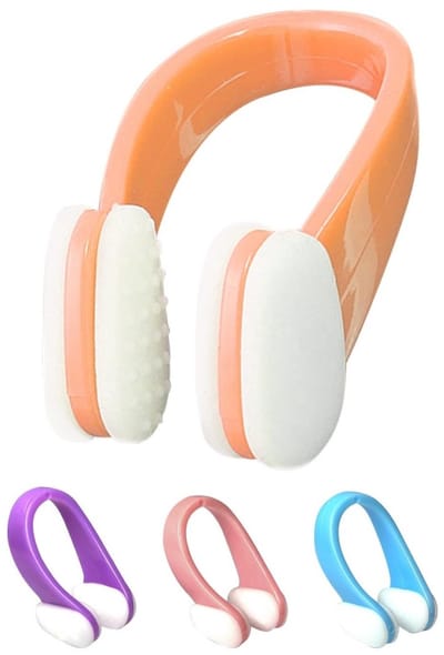 longziming -Zwemneusclip - Neusknijper Voor Zwemmen - Watersport Accessoire - Voorkomt Waterinname - Ergonomisch Ontwerp - Chloorbestendig - Veilig Voor Kinderen En Volwassenen - 4 Stuks