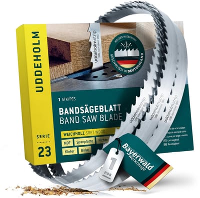 Lintzaagblad voor Hout - Zaagband - Houtbewerking - Geschikt voor diverse machines - 2100x10x0.5mm