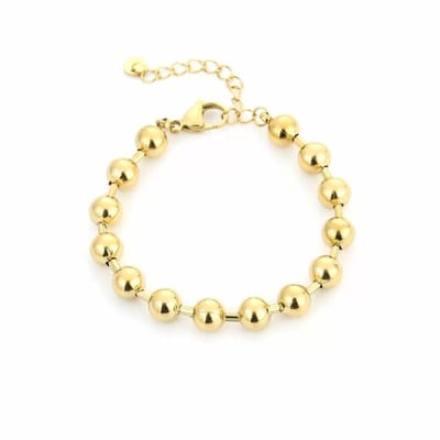 Bijoutheek Armband (Sieraad) Balls Goud