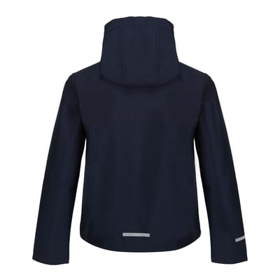 Regatta Kinder/Kids Ablaze 3 Layer Soft Shell Jas (Marine/Nieuw Koninklijk)