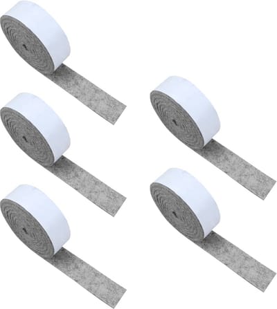 Zelfklevende Viltglijders - 5 Rollen Antislip Viltstrips voor Meubels en Vloeren