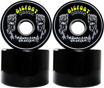 Longboard Wielen 76mm 80A Mountain Cruisers SHR Snel Glad Rijgedrag