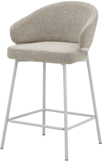 DS4U - Sofia barkruk 65 cm - champagne met beige poot