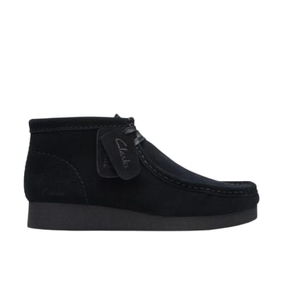 CLARKS WallabeeEVOBt Dames Veterschoenen - Suede - Zwart