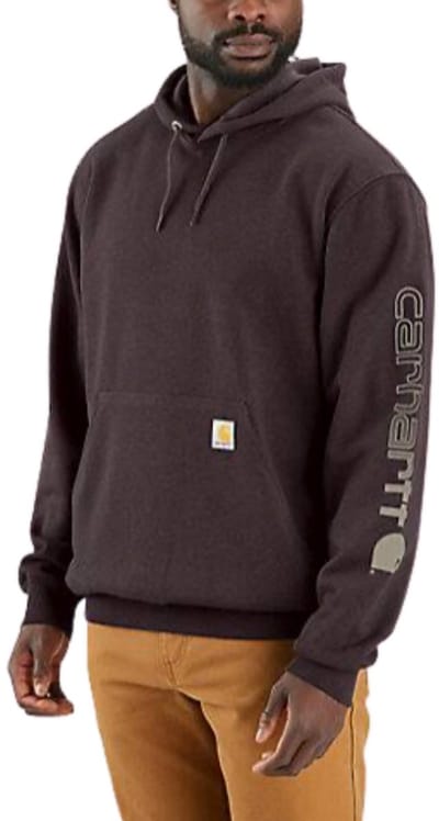 Carhartt Loose Fit Midweight Casual sweater heren Bordeaux XS