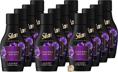 Silan Wasparfum - Floral Essences - Diamond Orchid 540ml - 12x 30 Wasbeurten - Voordeelverpakking