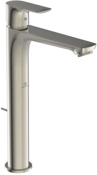 Ideal Standard Connect Air - Slim wastafelkraan met waste, Silver Storm A7025GN