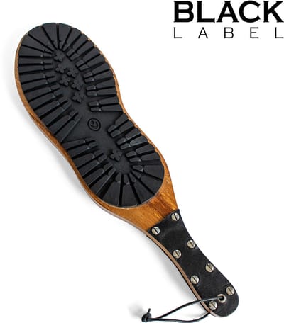 Black Label - Houten Paddle met Schoenzool