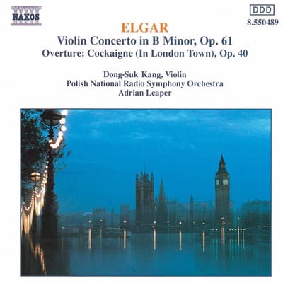 Dong-Suk Kang - Elgar: Violin Concerto (CD)