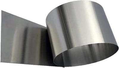 Roestvrijstalen Plaat - Metaalfolie Spoel - DIY Projecten - Corrosiebestendig - 300cm x 50mm - Zilver