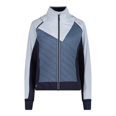 Cmp 30a2276 Afneembare Jas Blauw,Grijs 2XS Vrouw