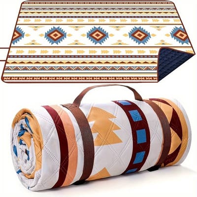 Stranddeken Extra Groot Picknickdeken Strandkleed Waterdicht Zandbestendig Strandmat Draagbaar voor Camping KinderSpeeltuin - 200x200