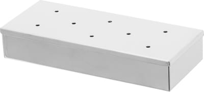Mustang Smoke aromabox voor gasbarbecue - RVS box - 22,5 x 19 x 4 cm -Smokerbox voor gas barbecue