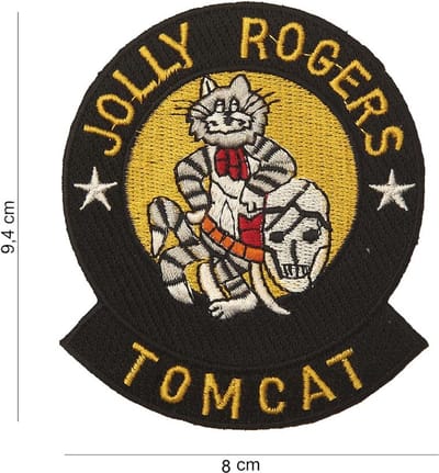 Embleem stof Tomcat Jolly rogers