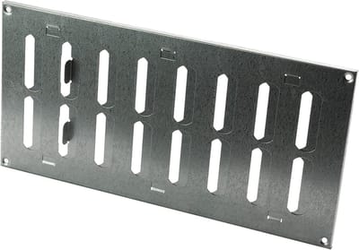 Afsluitbaar Ventilatie Rooster 300x150mm - Verzinkt Metaal Afvoerrooster