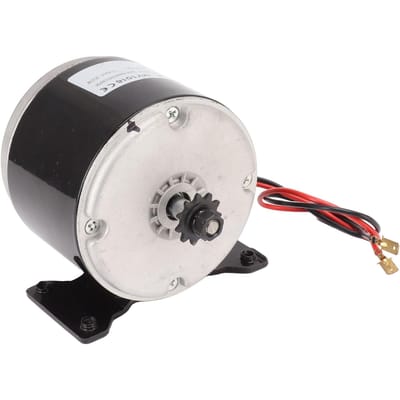 24V 300W Borstelmotor 2650RPM Volledig Koperen Spoel Aluminiumlegering Borstel DC-motor voor Elektrische Scooter Elektrische Fiets white